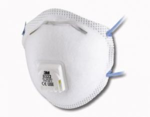3M 8322 FFP2 TOZ  ve SİS MASKESİ (VENTİLLİ)