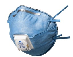 3M 9926 FFP2 Düşük Kons. Asit Gaz ve Toz ve Sis Maskesi (VENTİLLİ)